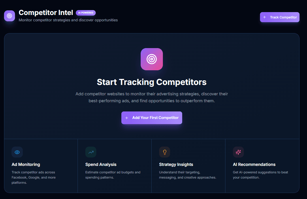 Competitor Intel - Spy on competitors